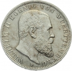 Württemberg 3 Mark 1914 F - Wilhelm II.